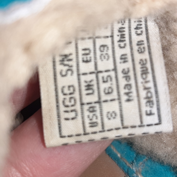 Gorgeous Teal UGG Sandals - Picture 5 of 5